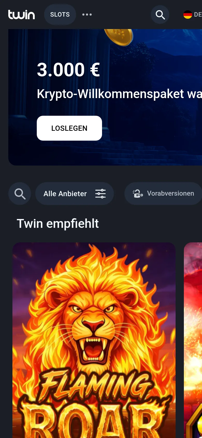 Twin auf dem Handy